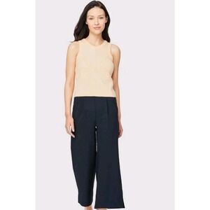 Friday Forward Knit Tank Top Womens Small Sleeveless Luxury Capsule Wardrobe Eco